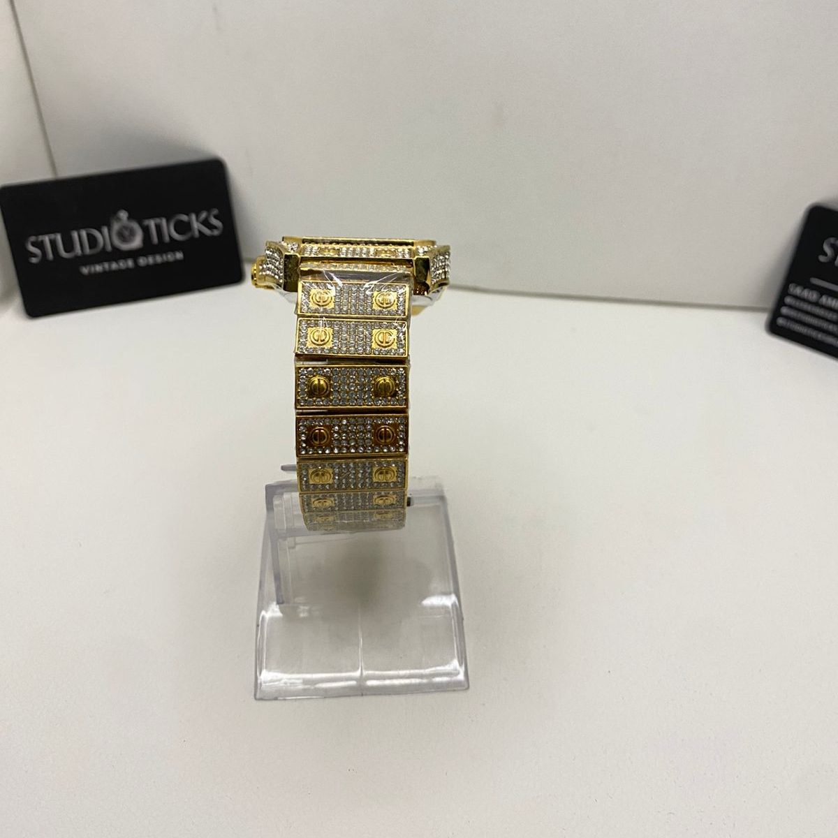 Cartier-Inspired Diamond Watch - Image 8