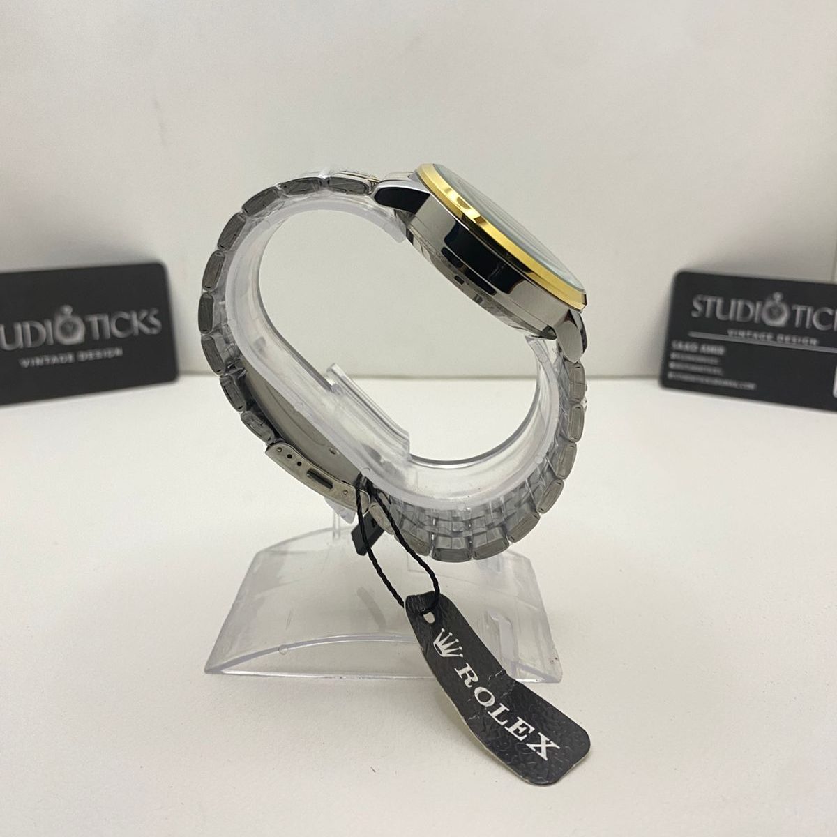 Rolex-Inspired Skeleton Dial Watch - Image 2