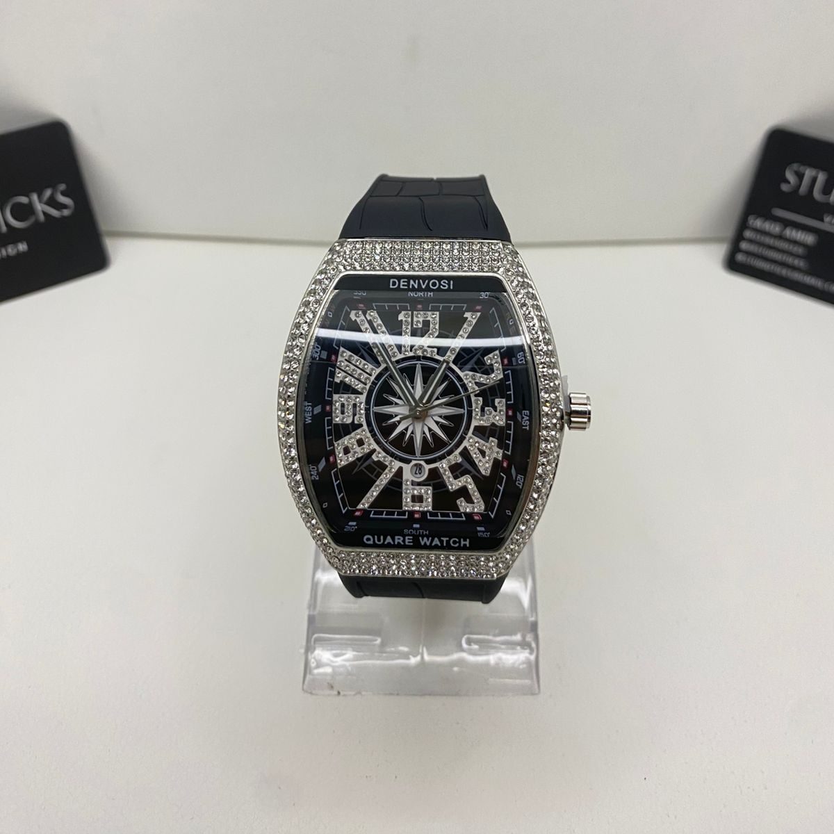 DENVOSI Quare Diamond Watch