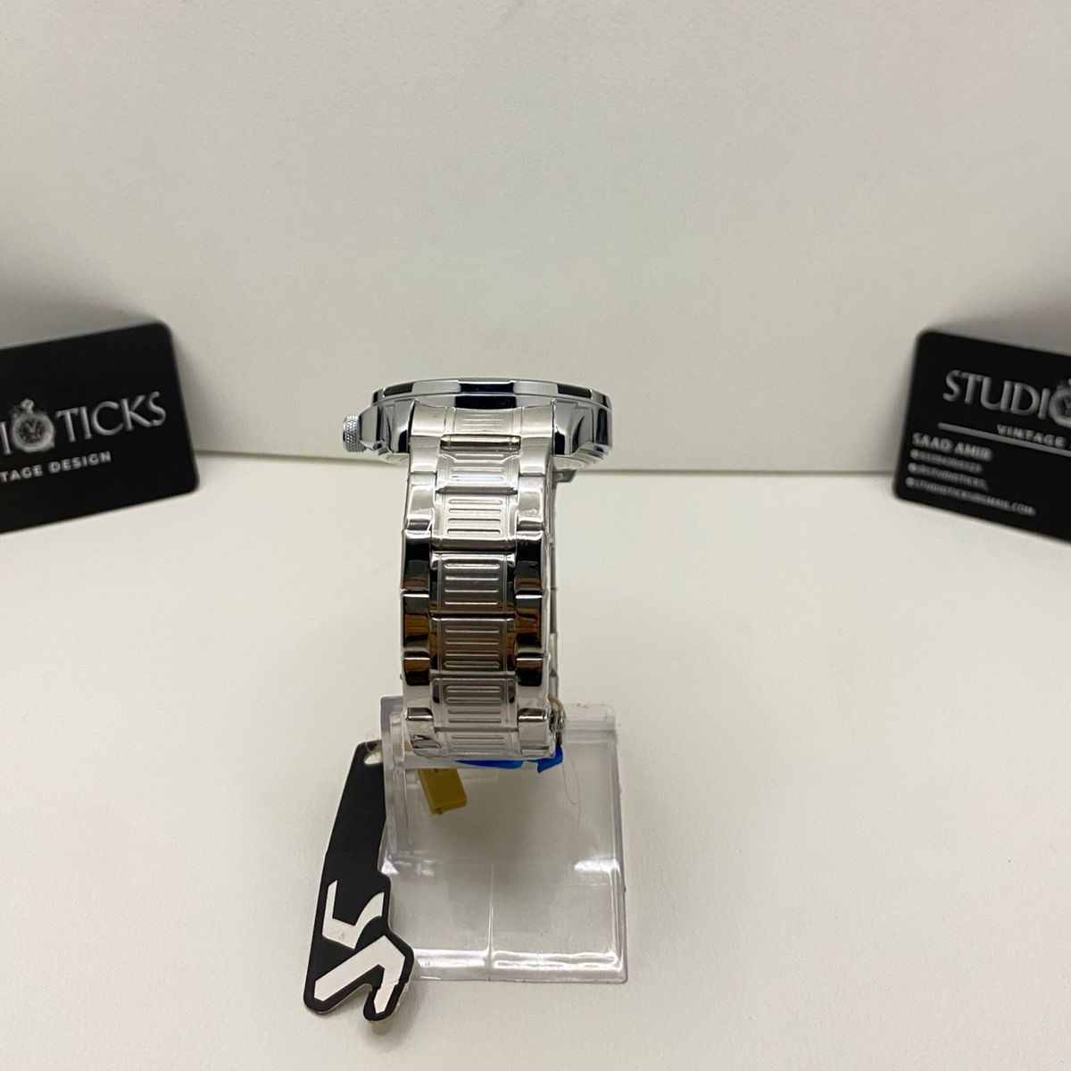 Tubular Stainless Steel Watch - Image 2